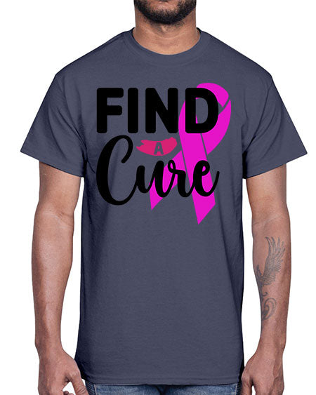 Find a Cure 26#- breast cancer- Cotton Tee