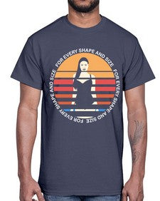 For Every Shape and Size 220#- yoga- Cotton Tee