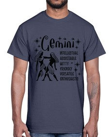 Gemini 217#- gemini- Cotton Tee
