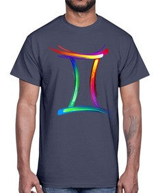 Gemini 222#- gemini- Cotton Tee