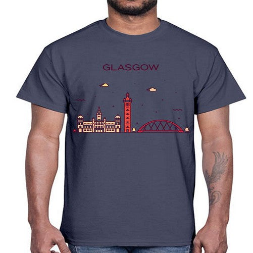 Glasgow 773#- cities- Cotton Tee