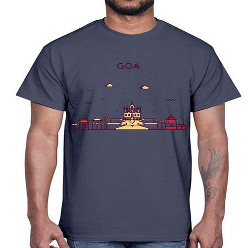 Goa 777#- cities- Cotton Tee