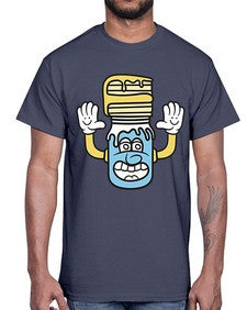 Happy me 136#- cartoon food- Cotton Tee