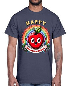 Happy one hundred Days Of School 246#- one hundred days- Cotton Tee