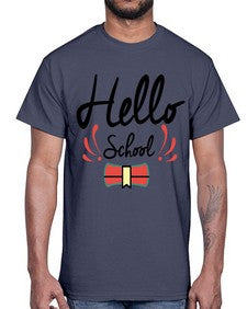 Hello School 319#- general school- Cotton Tee