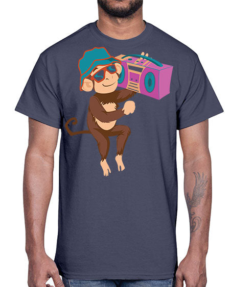 Hiphop Monkey 6#- monkey- Cotton Tee