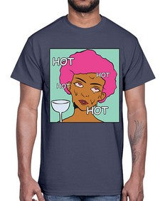 Hot 536#- art pop art- Cotton Tee