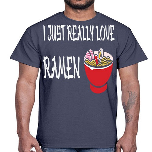 I Just Love Ramen Japanese Anime 238#- anime- Cotton Tee