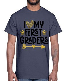 I Love My First 365#- first grade- Cotton Tee