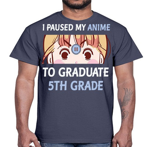 I Paused My Anime To Anime 243#- anime- Cotton Tee