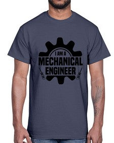 I am a mechanical Style 849#- engineer- Cotton Tee
