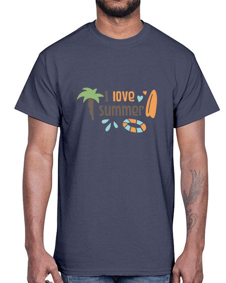 I love summer 91#- summer- Cotton Tee
