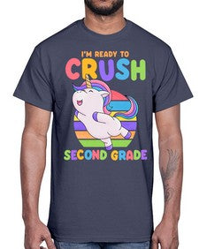 Im Ready to Crush second 391#- second grade- Cotton Tee