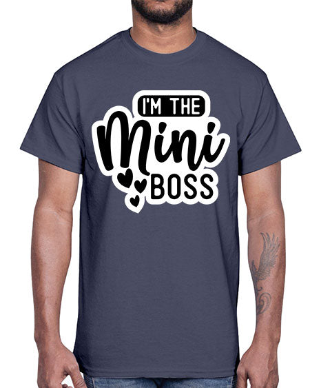 Im The Mini Boss 350#- baby- Cotton Tee