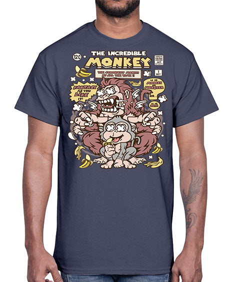 Incredible Monkey- monkey- Cotton Tee