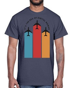 Its the Era of Digital Nomad 10#- internet- Cotton Tee