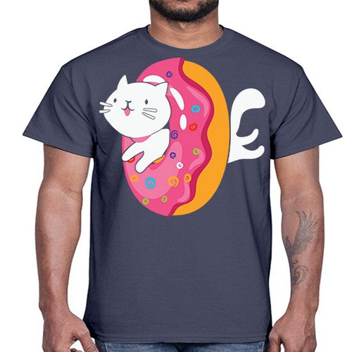 Kawaii Cat Donut Anime Lover Anime 267#- anime- Cotton Tee