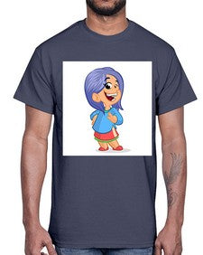 Kid 155#- cartoon general- Cotton Tee