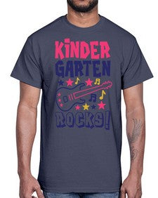 Kindergarten Rocks 433#- kindergarten- Cotton Tee