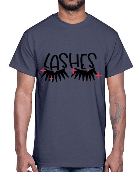 Lashes Style 70#-makeup Cotton Tee