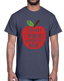 Learn Teach Inspire Shape Style 1044#- teacher- Cotton Tee