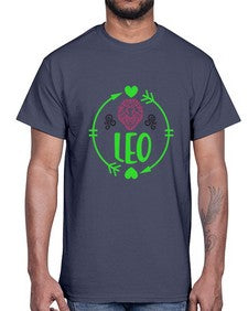 Leo 283#- leo- Cotton Tee