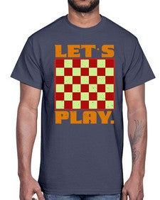 Lets play 135#- chess- Cotton Tee