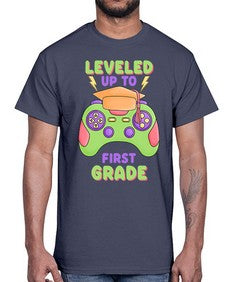Leveled up to first Grade 467#- first grade- Cotton Tee