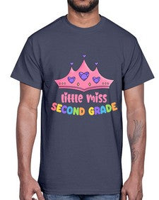 Little Miss second Grade 487#- second grade- Cotton Tee