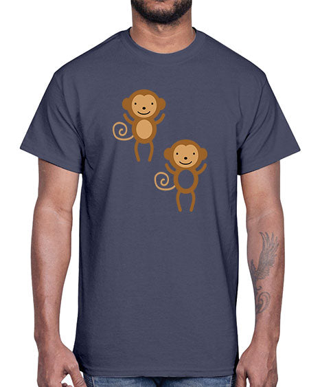Little_monkeys_MF_5814- monkey- Cotton Tee
