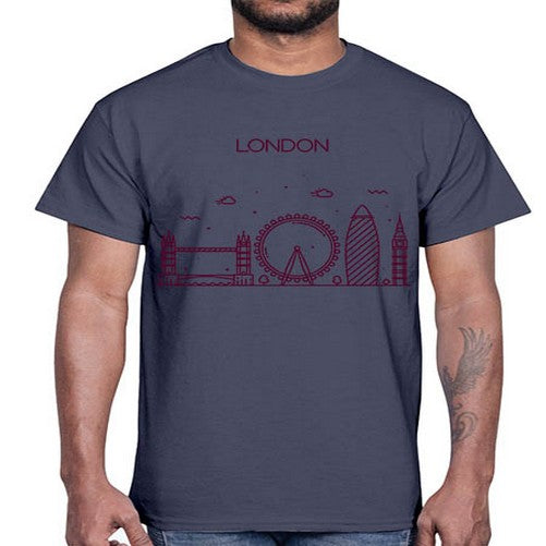 London 1156#- cities- Cotton Tee