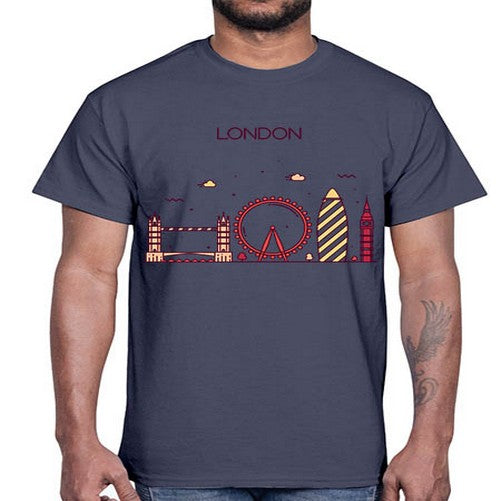 London 1159#- cities- Cotton Tee
