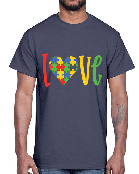 Love Style 30#- autism- Cotton Tee