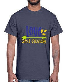 Lovesecond Grade 529#- second grade- Cotton Tee