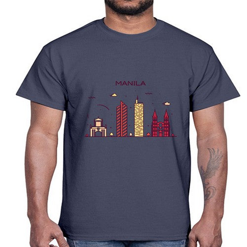 Manila 1234#- cities- Cotton Tee