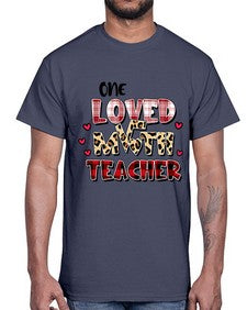 Math Teacher Cupids Favorite 530#- teacher- Cotton Tee