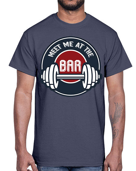 Meet me at the bar- sports general- Cotton Tee