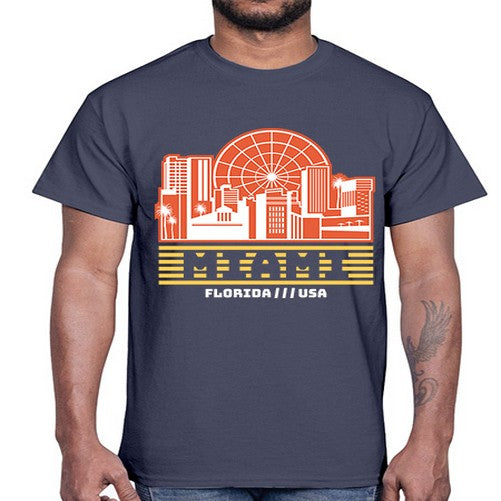 Miami 1284#- cities- Cotton Tee