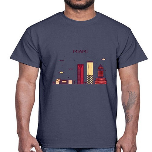 Miami 1285#- cities- Cotton Tee
