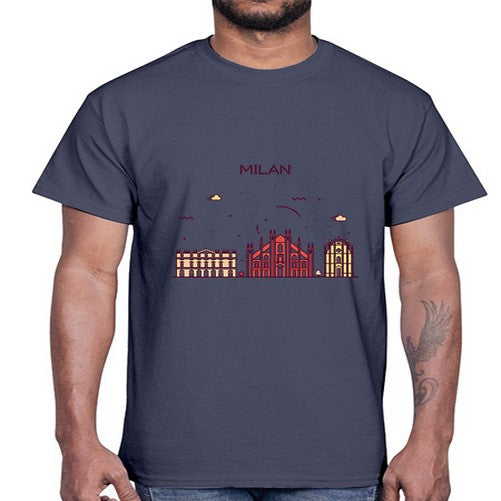 Milan 1297#- cities- Cotton Tee