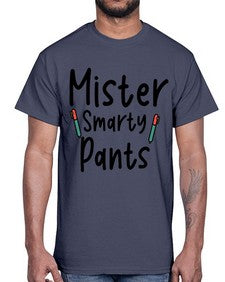 Mister Smarty Pants 534#- general school- Cotton Tee