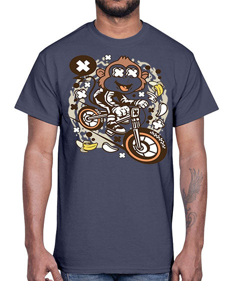 Monkey Downhill- monkey- Cotton Tee