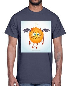 Monster 177#- cartoon general- Cotton Tee