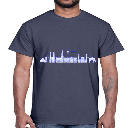 Munich 1391#- cities- Cotton Tee