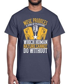 Music produces a kind of pleasure which human nature cannot do without 36#- dance2- Cotton Tee