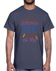 My students Grade survived one hundred days of me 546#- one hundred days- Cotton Tee
