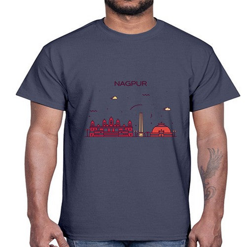 Nagpur 1401#- cities- Cotton Tee