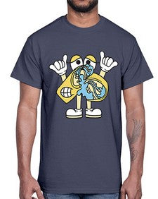 Nervous kebab 196#- cartoon food- Cotton Tee