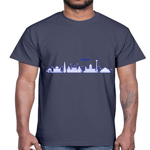 New Delhi 1441#- cities- Cotton Tee