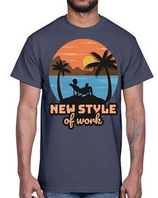 New Style of Work 5#- internet- Cotton Tee